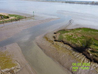 Übersicht Hafen  und Einfahrt